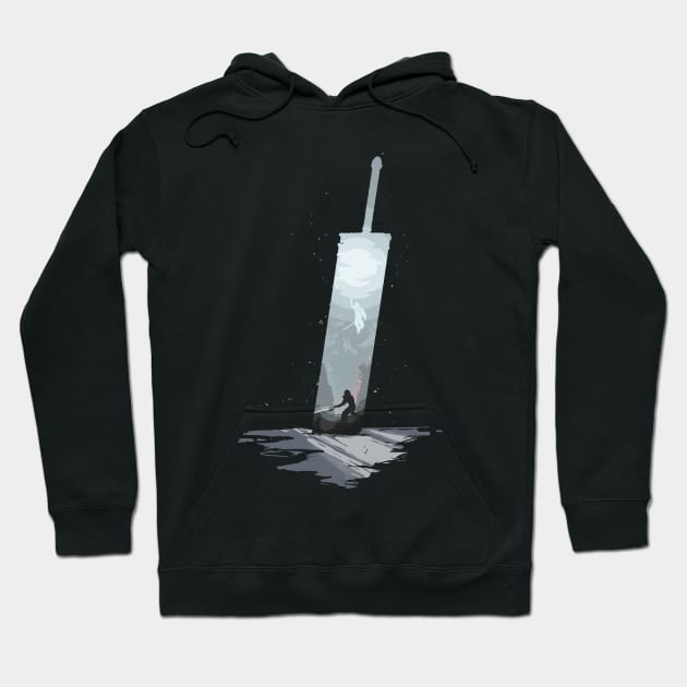 Sephiroth's Reunion:Final Fantasy 7 Remake Hoodie by Vertei